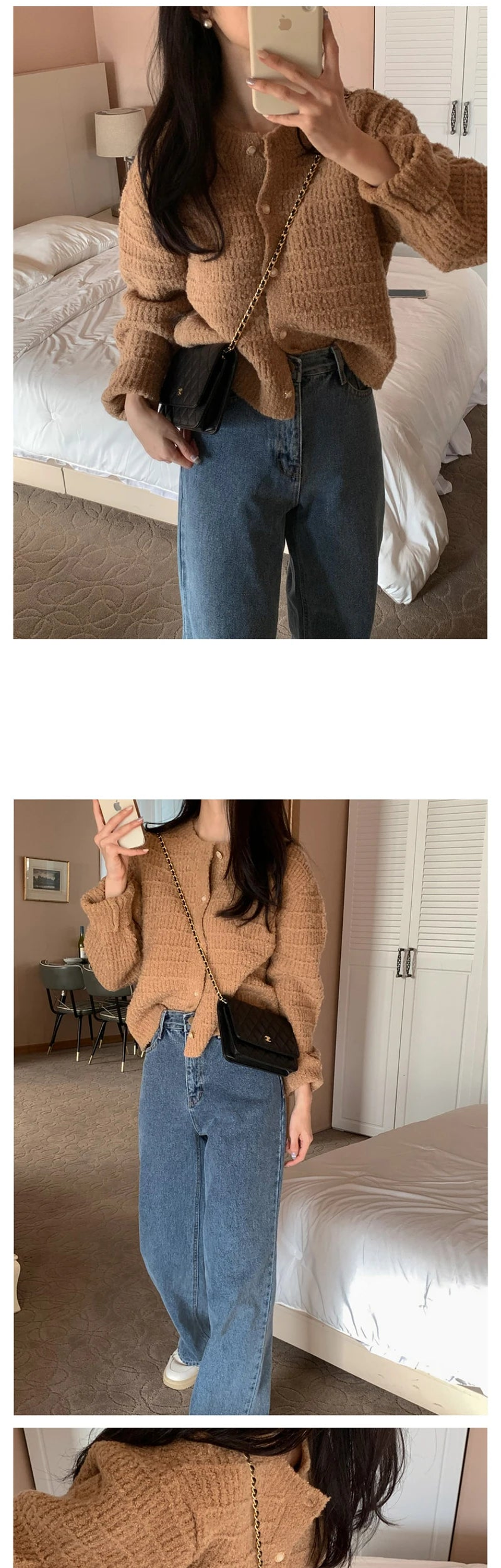 Elara- Retro Knitted Cardigan 6