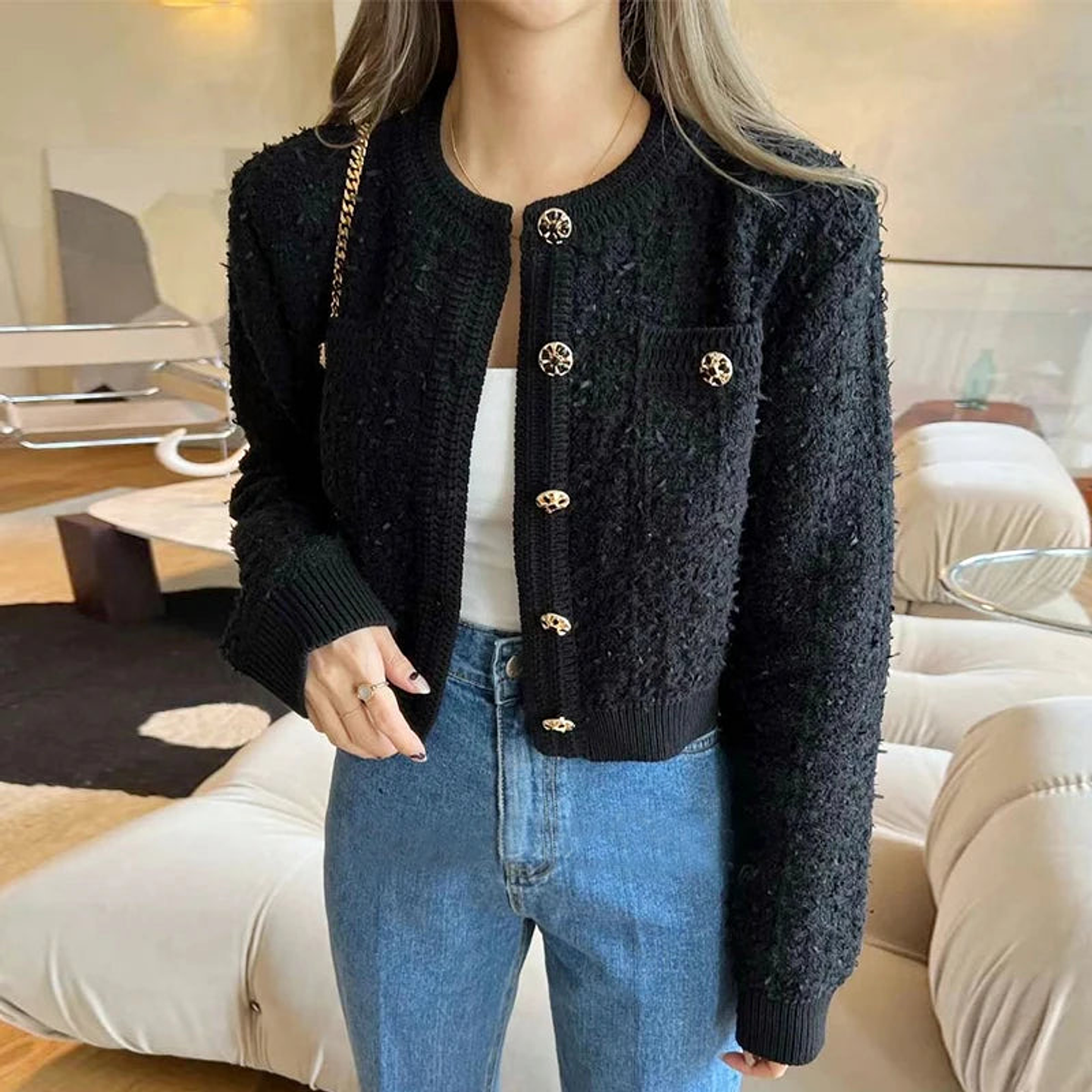 Maris- Casual Cardigan Knitwear 12