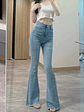 Isolde- Flared Denim Pants - thumbnail 5