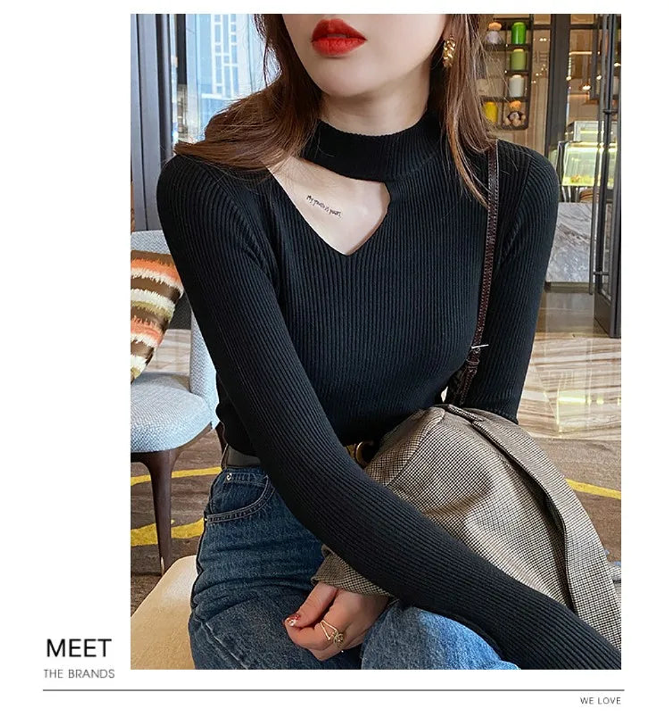 Hildegard- Hollow-Out Sweater 6