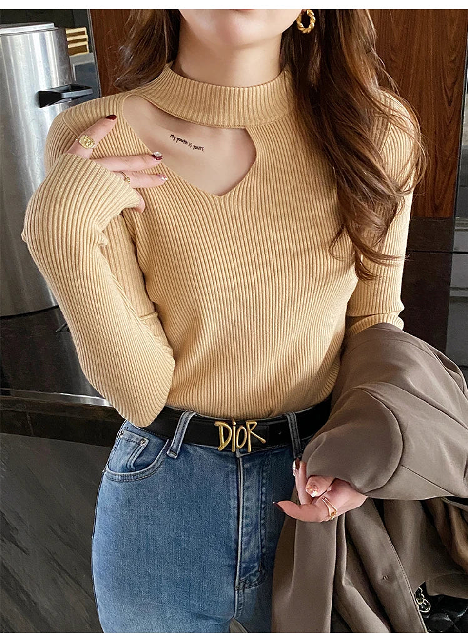 Hildegard- Hollow-Out Sweater 12