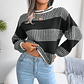 Zephyra- Casual Striped Knit Sweater - thumbnail 15
