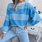 Zephyra- Casual Striped Knit Sweater - thumbnail 16