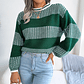 Zephyra- Casual Striped Knit Sweater - thumbnail 18