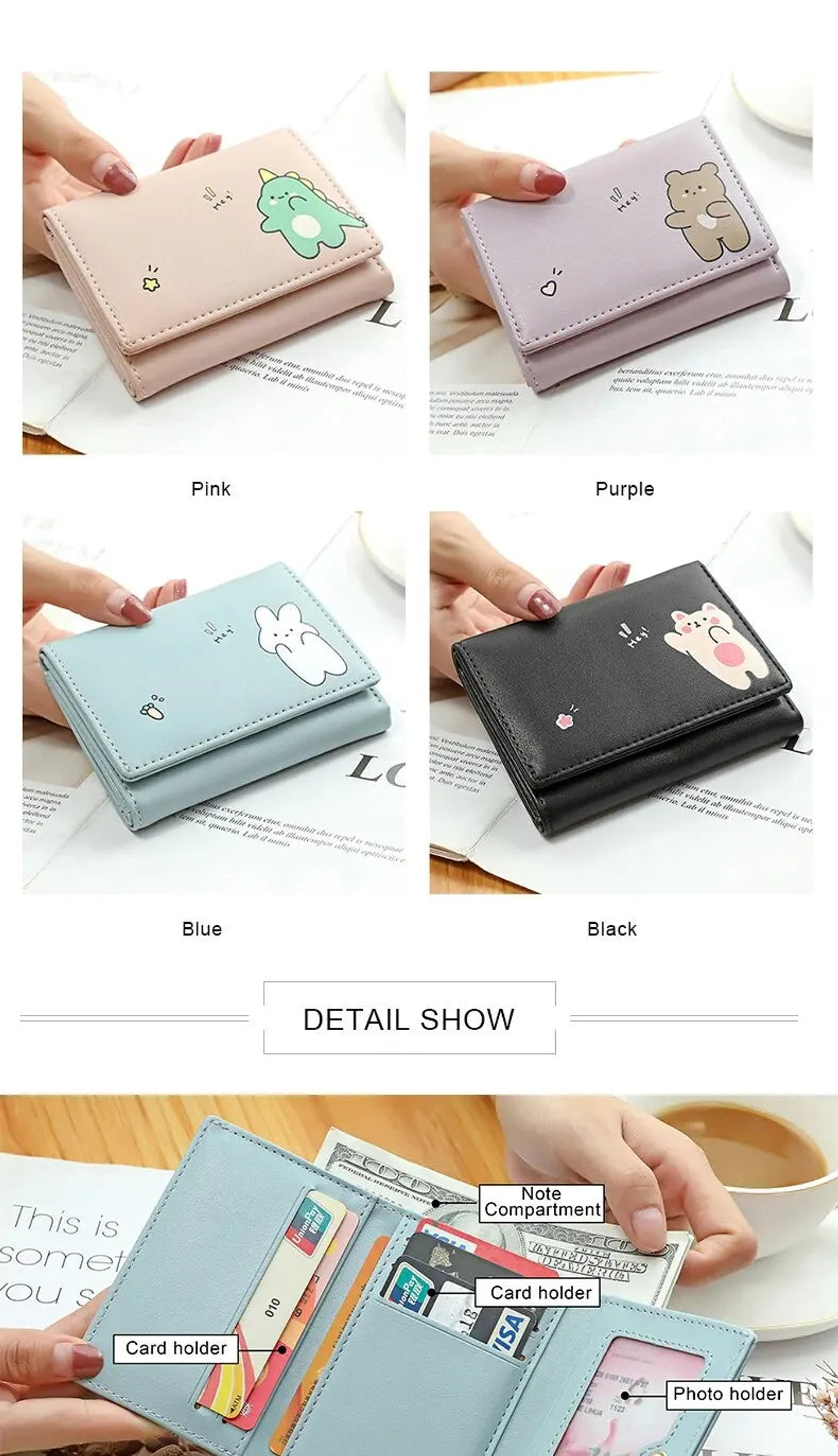 Junia- Cute Small Wallet 9