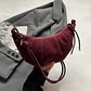 Zinnia- Velvet Shoulder Bag - thumbnail 2