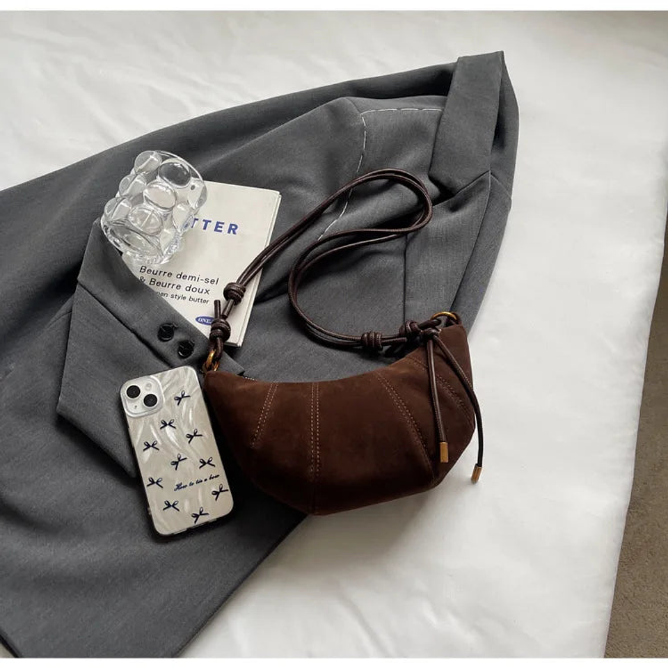 Zinnia- Velvet Shoulder Bag 13