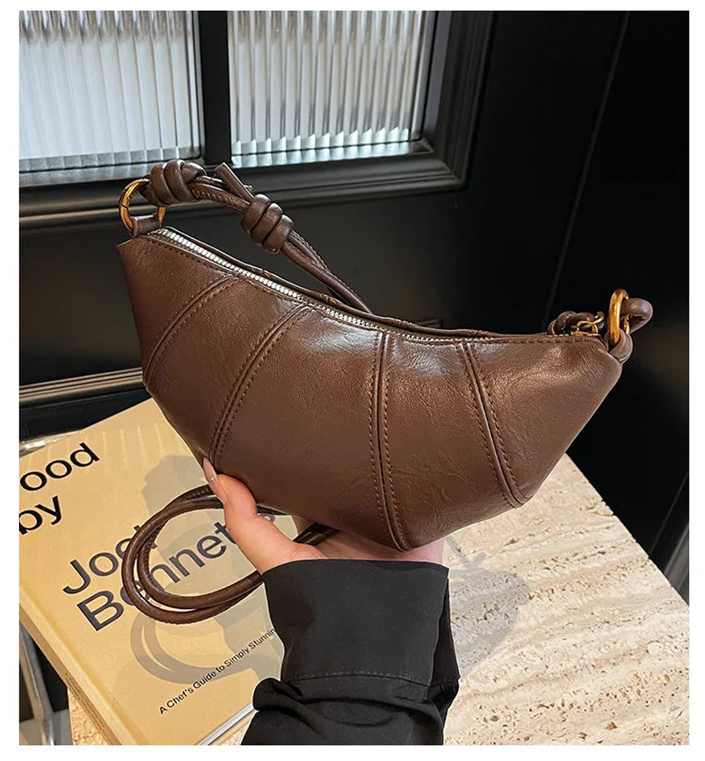 Zinnia- Velvet Shoulder Bag 21