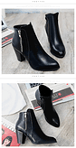 Beatriz- Retro Zipper Boots - thumbnail 5