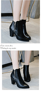 Beatriz- Retro Zipper Boots - thumbnail 8