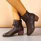 Eulalie- Hollow-Out Ankle Boots - thumbnail 5