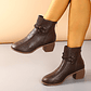 Eulalie- Hollow-Out Ankle Boots - thumbnail 6
