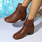 Eulalie- Hollow-Out Ankle Boots - thumbnail 8