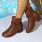 Eulalie- Hollow-Out Ankle Boots - thumbnail 10