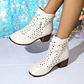 Eulalie- Hollow-Out Ankle Boots - thumbnail 15