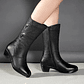 Zosia- Chunky Mid-Calf Boots - thumbnail 5
