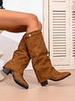 Savannah- Pointed Mid-Length Boots - thumbnail 1