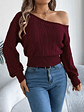 Ciela- Off-Shoulder Sweater - thumbnail 2