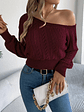 Ciela- Off-Shoulder Sweater - thumbnail 16