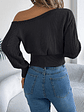 Ciela- Off-Shoulder Sweater - thumbnail 24