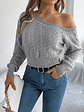 Ciela- Off-Shoulder Sweater - thumbnail 26