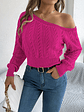 Ciela- Off-Shoulder Sweater - thumbnail 31