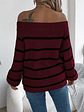 Vesna- Striped Lantern Sweater - thumbnail 9