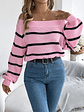 Vesna- Striped Lantern Sweater - thumbnail 12