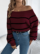 Vesna- Striped Lantern Sweater - thumbnail 18