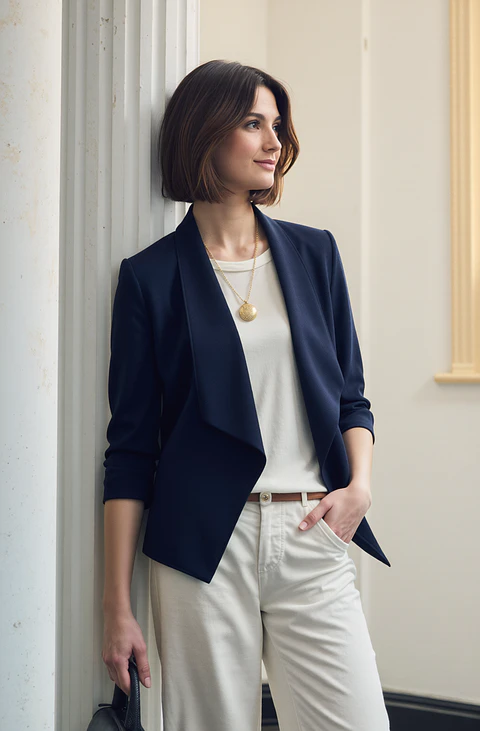Victoria- Solid Blazer