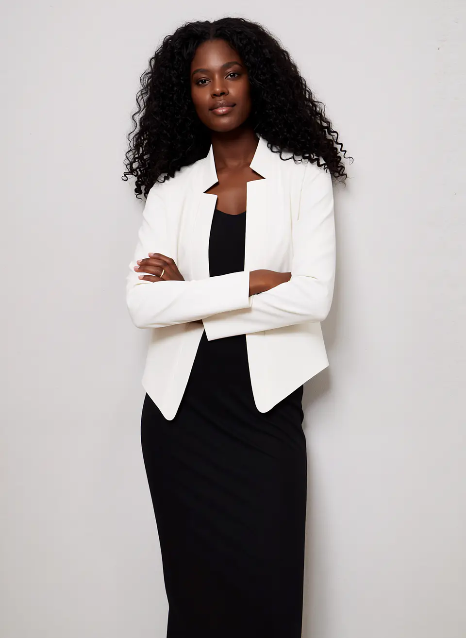 Gabriella- Open-Stitch Blazer 1
