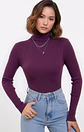 Evania- Turtleneck Knitted Sweater - thumbnail 1