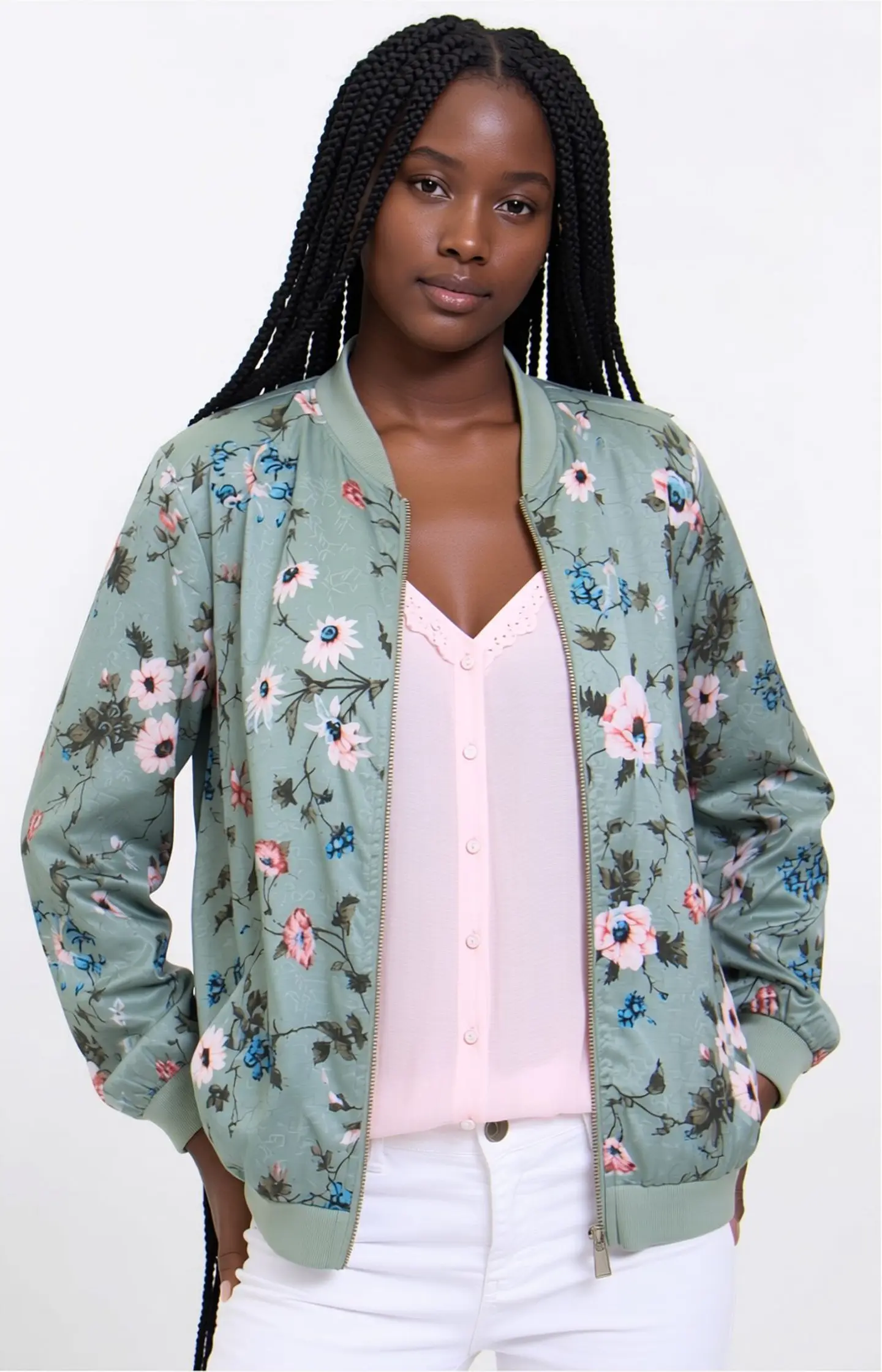 Inês- Elegant Floral Jacket 1