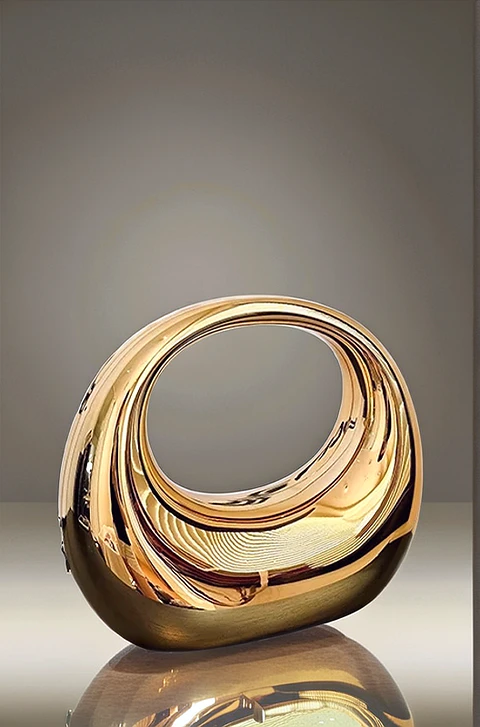 Gaia- Acrylic Clutch