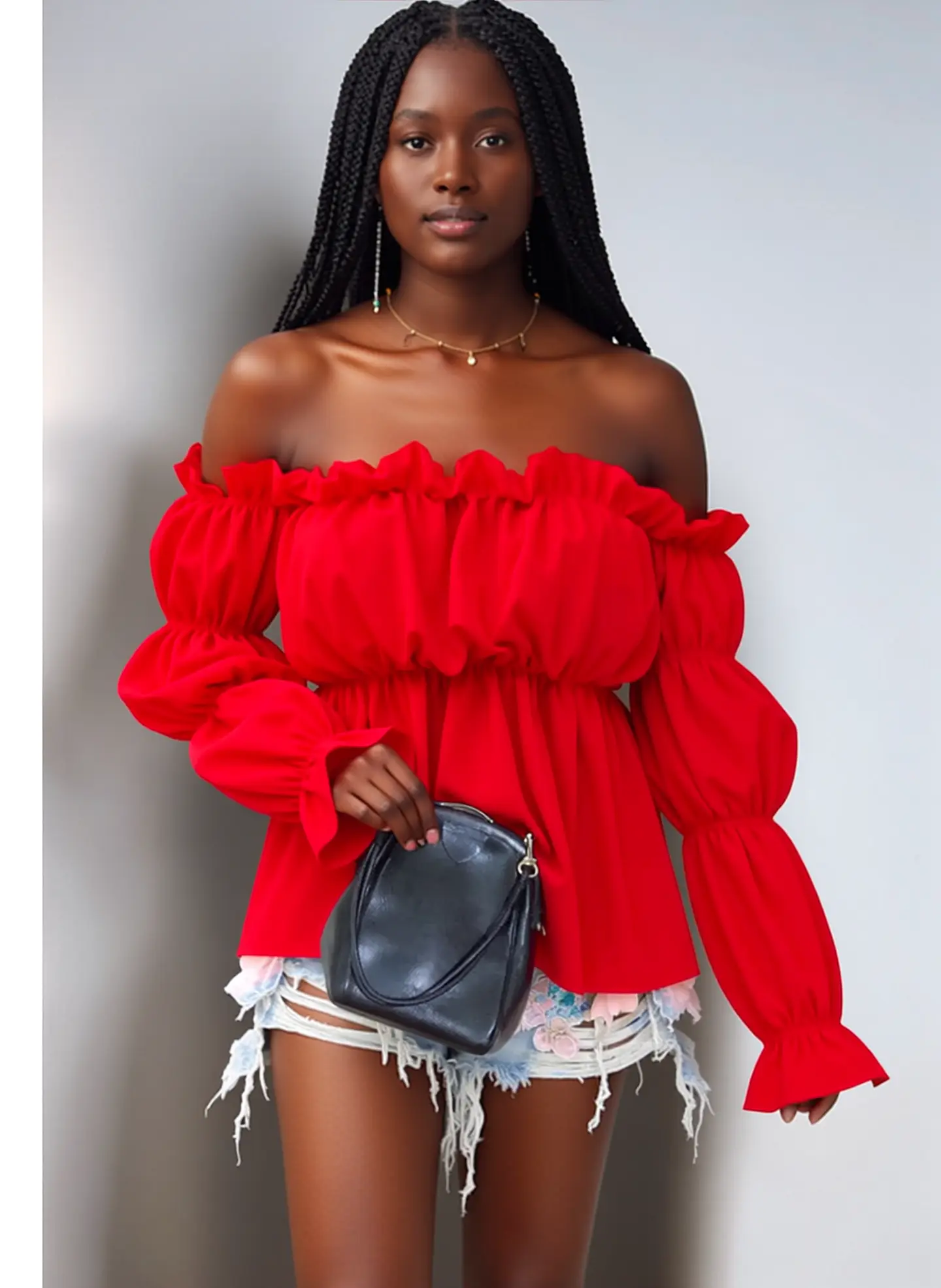 Indira- Long Sleeve Top 1