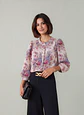 Natalie- Vintage Elegant Shirt - thumbnail 1