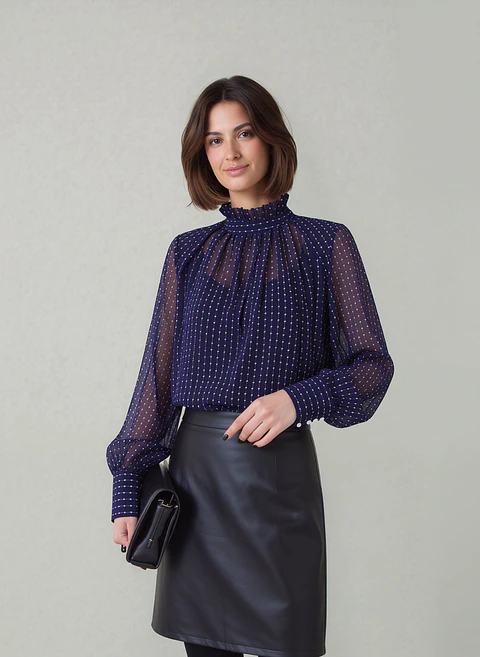 Quiana- Chiffon Blouse