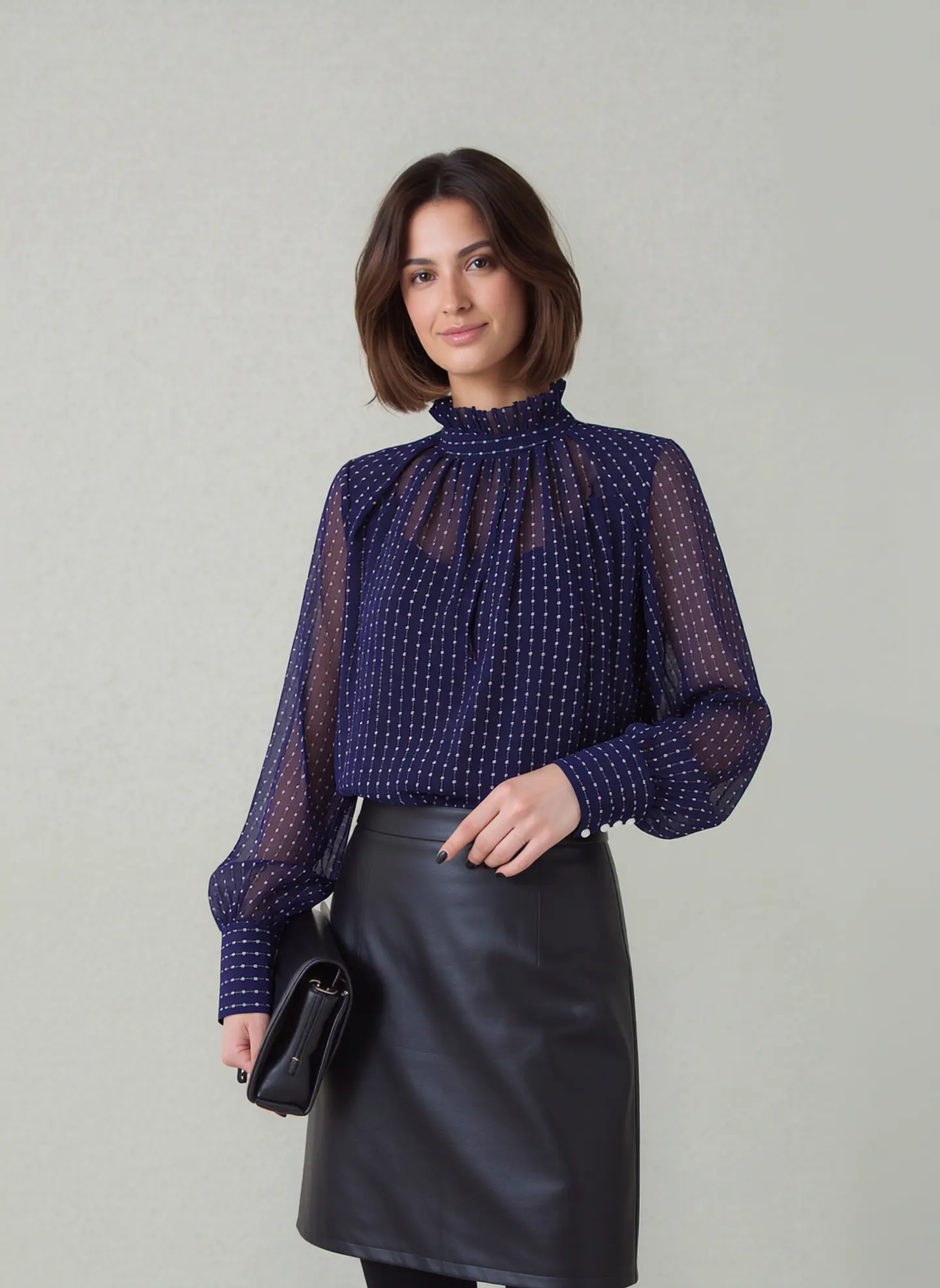 Quiana- Chiffon Blouse 1