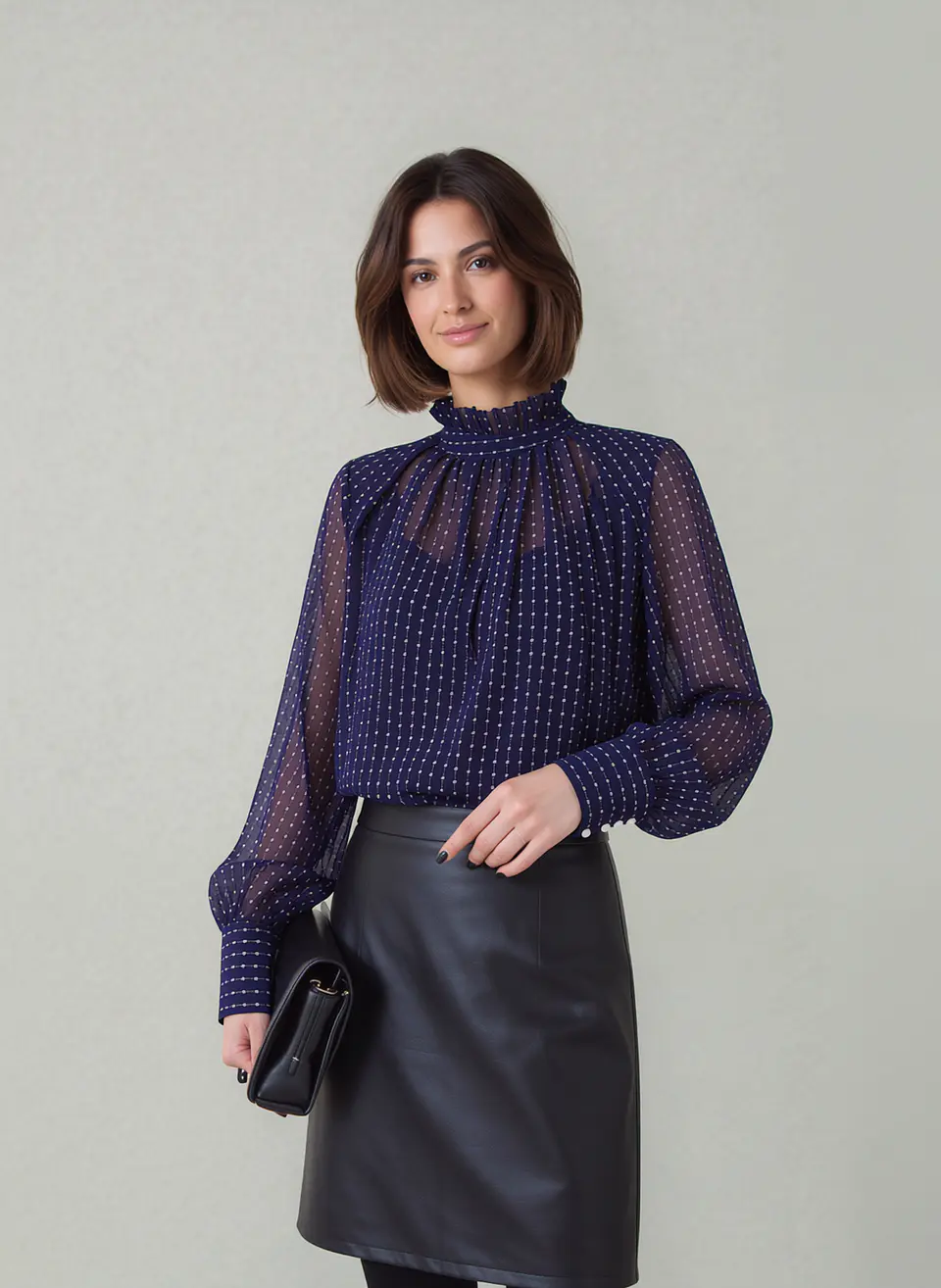 Quiana- Chiffon Blouse 1