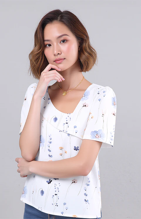 Shayla- Elegant Blouse