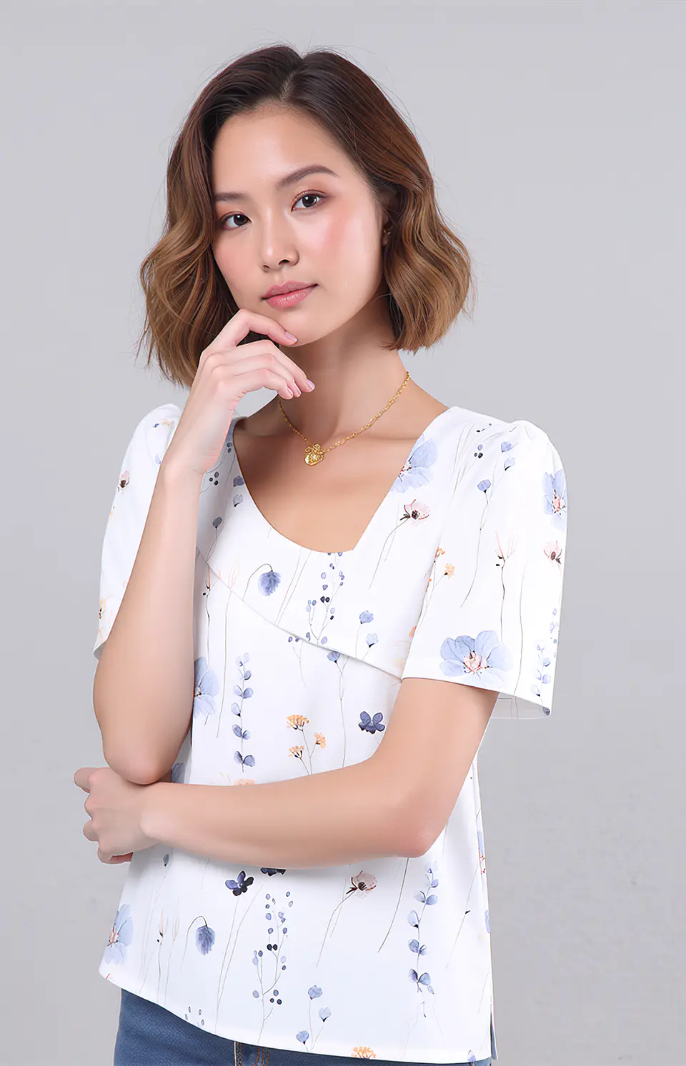 Shayla- Elegant Blouse 1