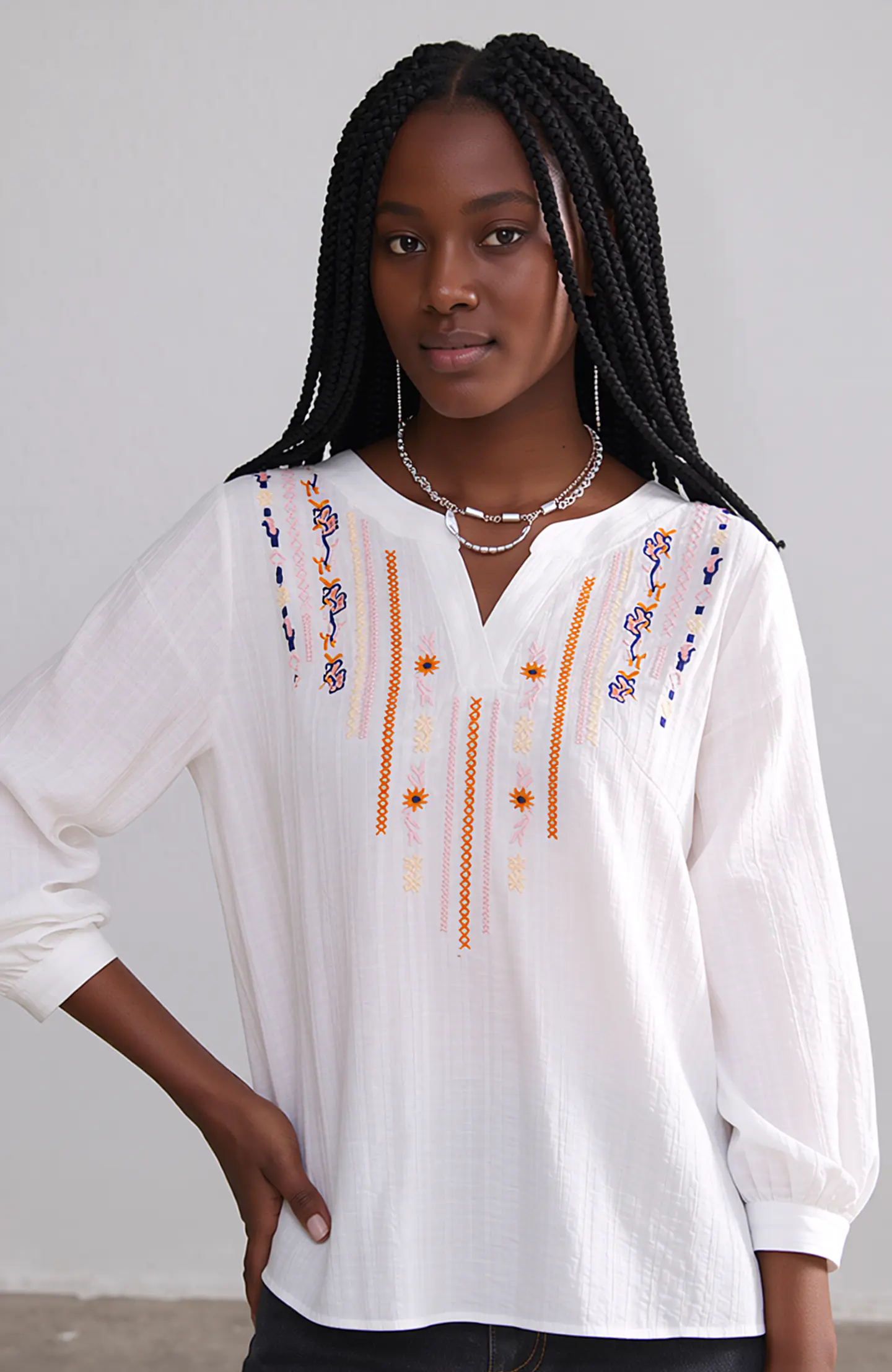 Alyssa- Casual Blouse 1