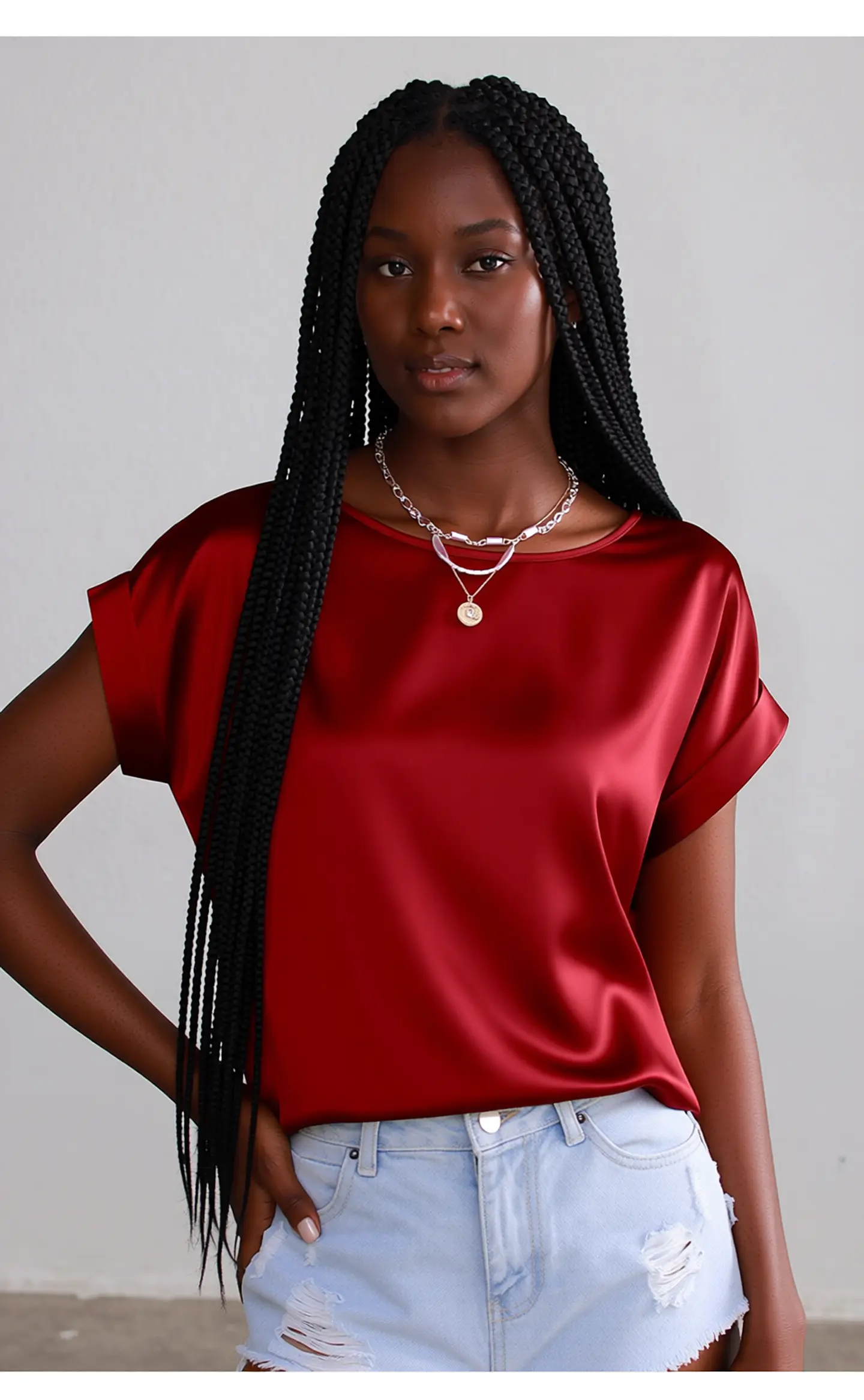Giselle- Short Sleeve Blouse 1