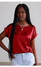 Giselle- Short Sleeve Blouse - thumbnail 1