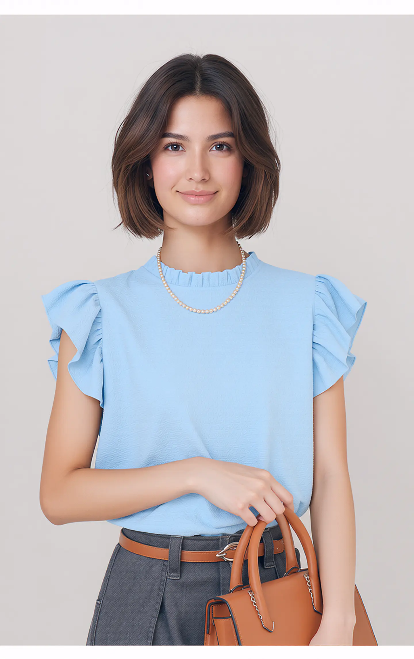 Courtney-  O-Neck Blouse 1