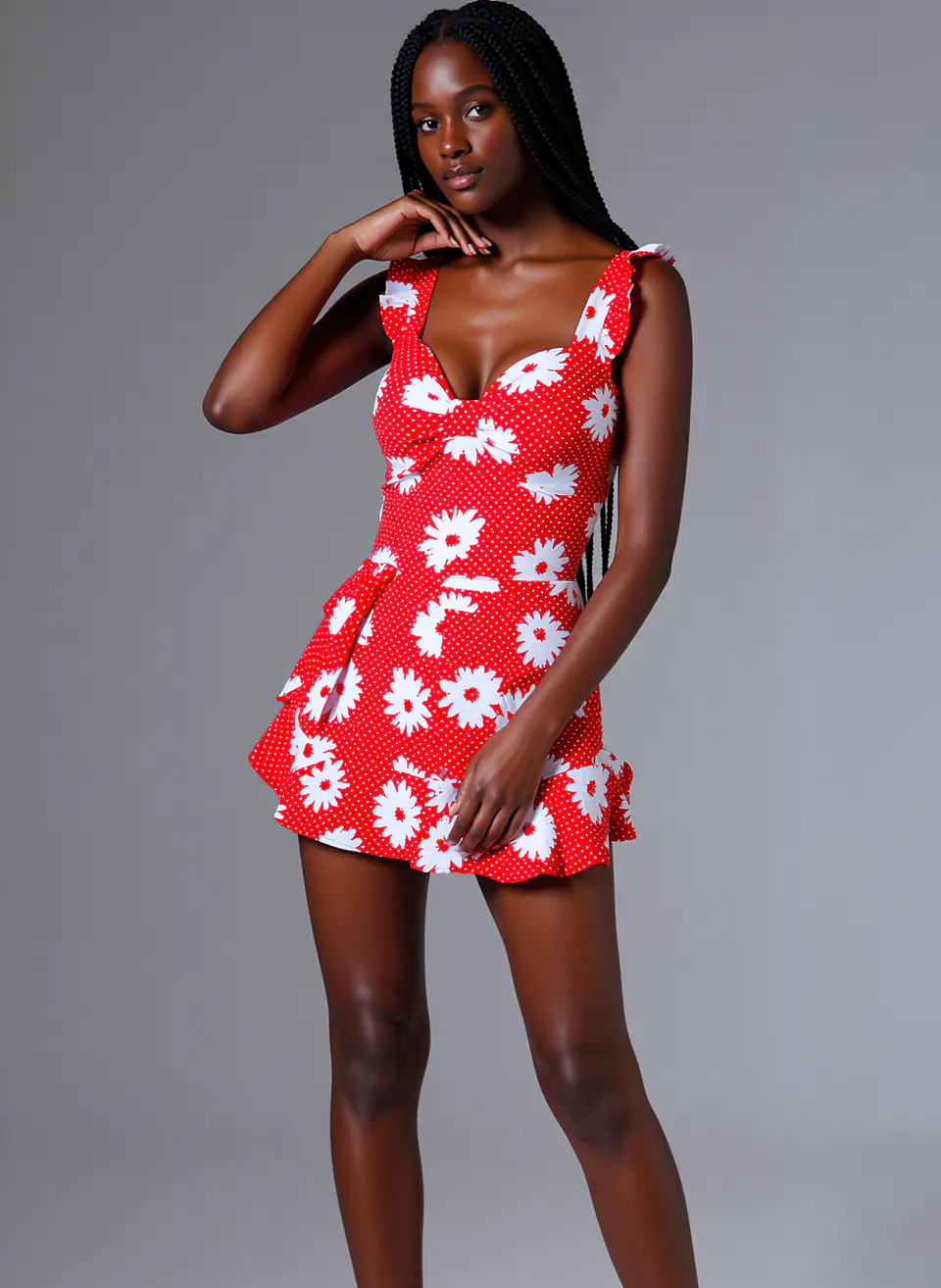 Gail- Breezy Floral Dress 1