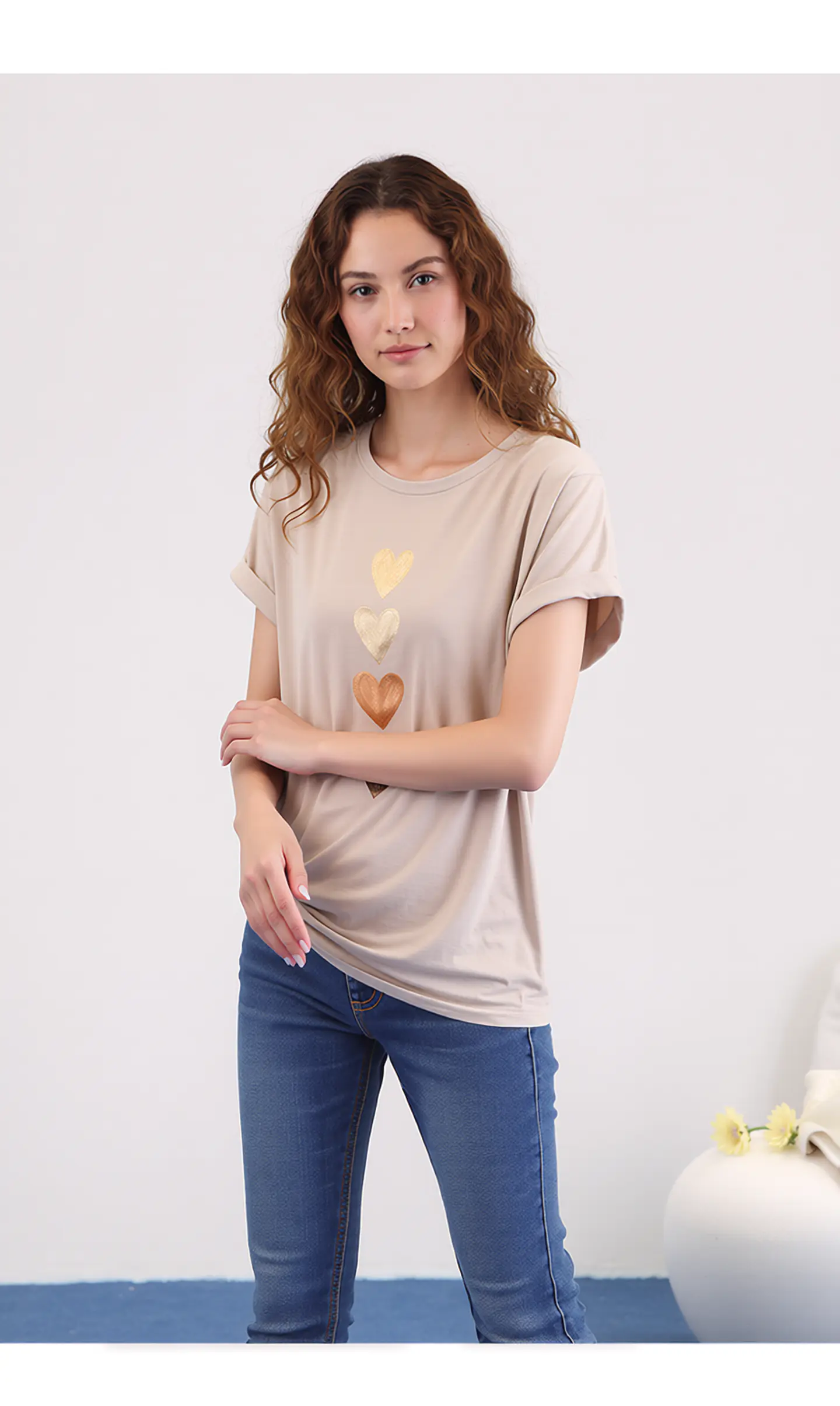 Celeste- Short Sleeve T-Shirt 1
