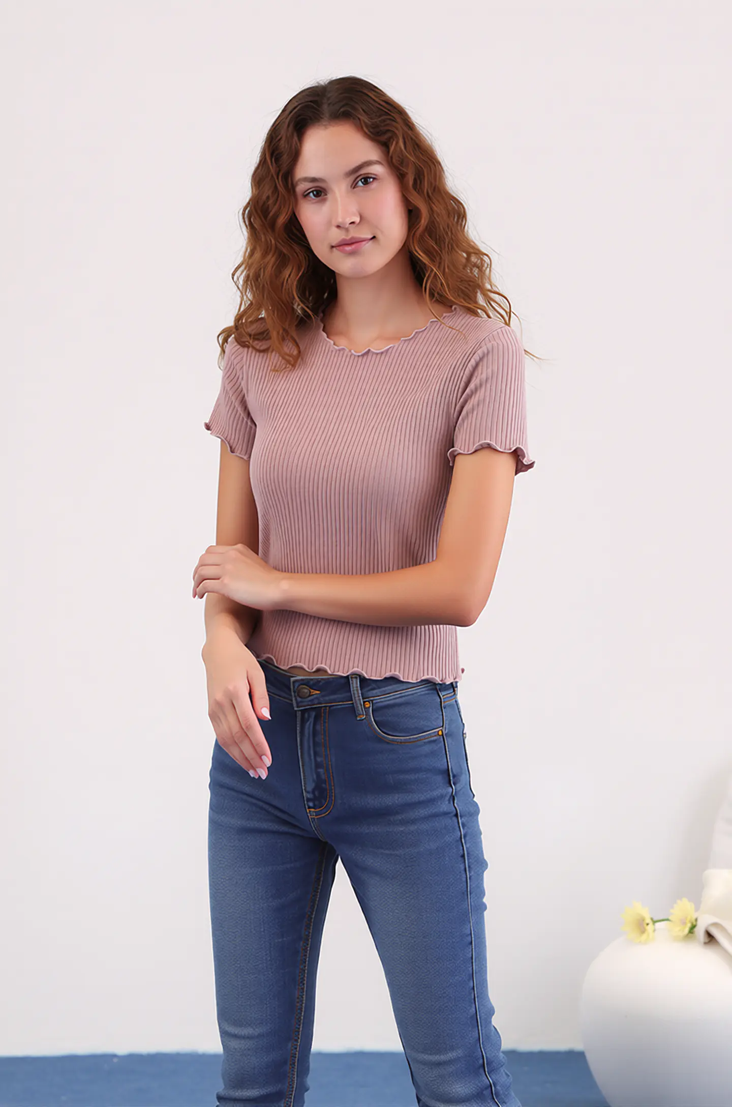 Ophelia- Vintage O-Neck T-Shirt 1