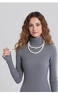 Alessia- Turtleneck Knit Sweater - thumbnail 1