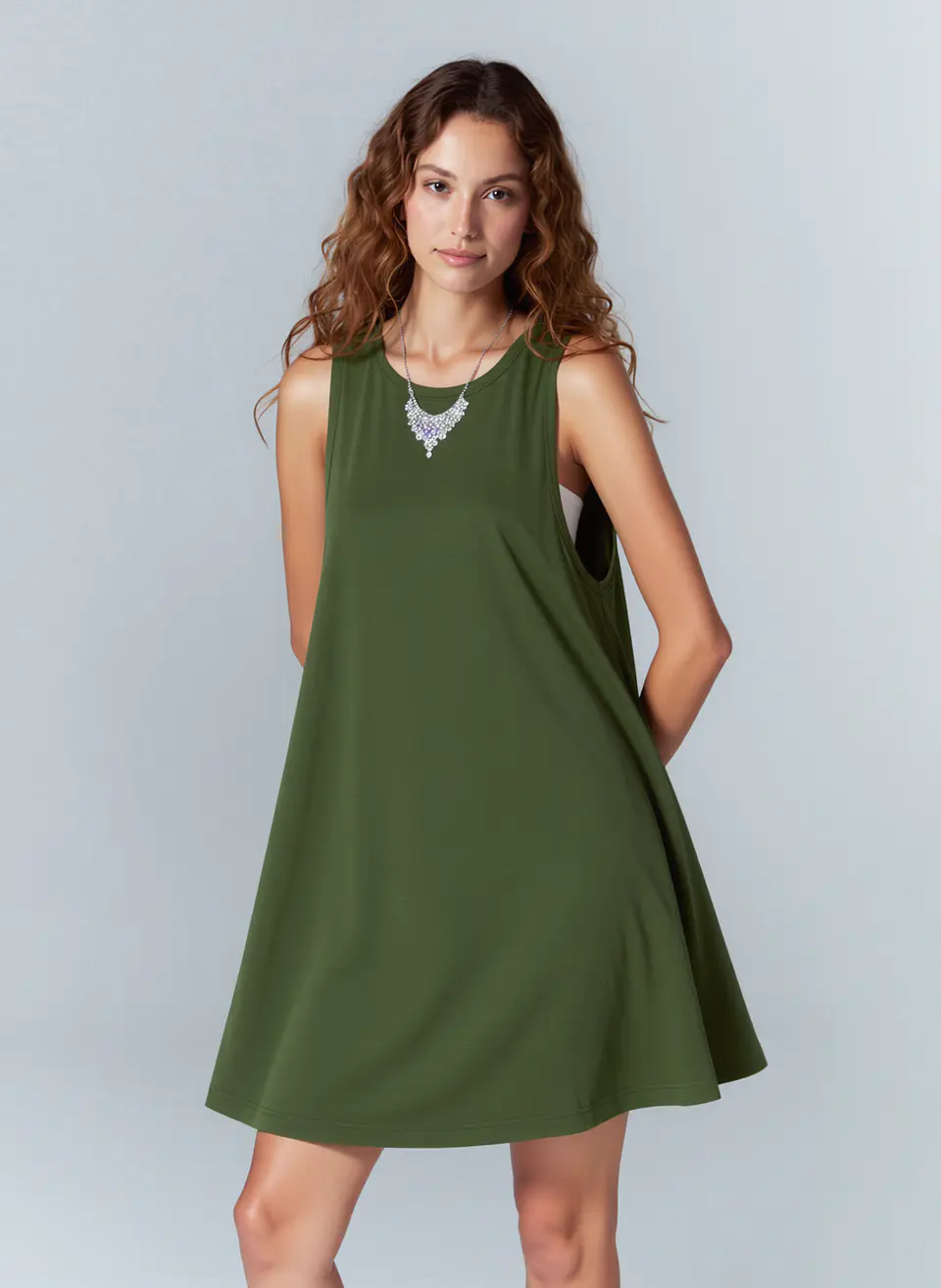 Clover- Swing Tee Dress 1
